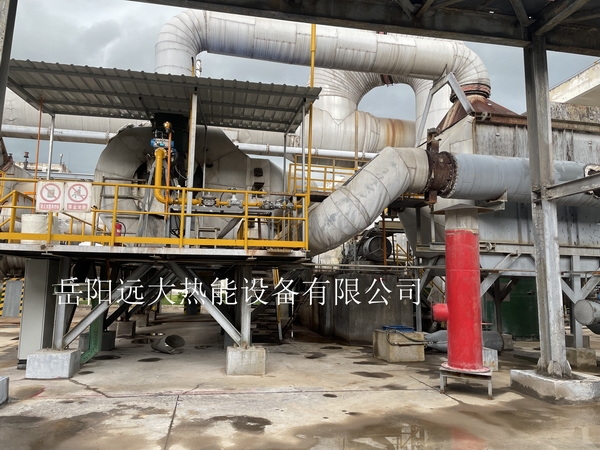 陕西延长石油集团氟硅化工有限公司煤气改为天然气技改项目燃烧系统现场